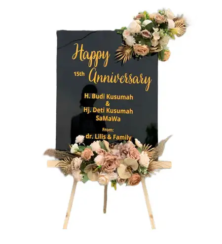 Papan Bunga Akrilik Kandang